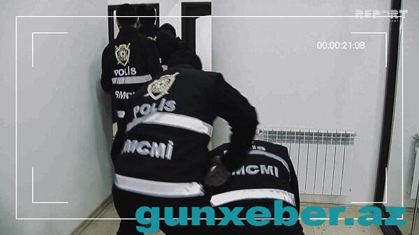 Polisdən ƏMƏLİYYAT: Saxlanılan var