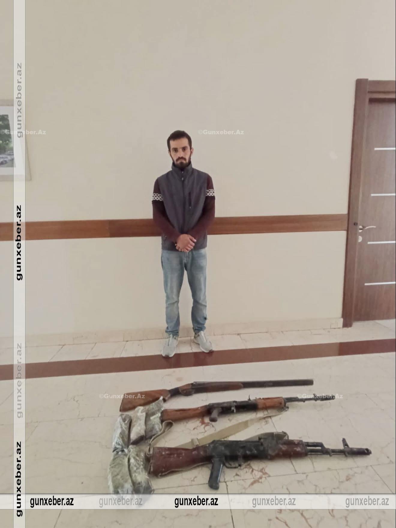 Xocavənddə polis odlu silah-sursat satmaq istəyən şəxsi saxlayıb