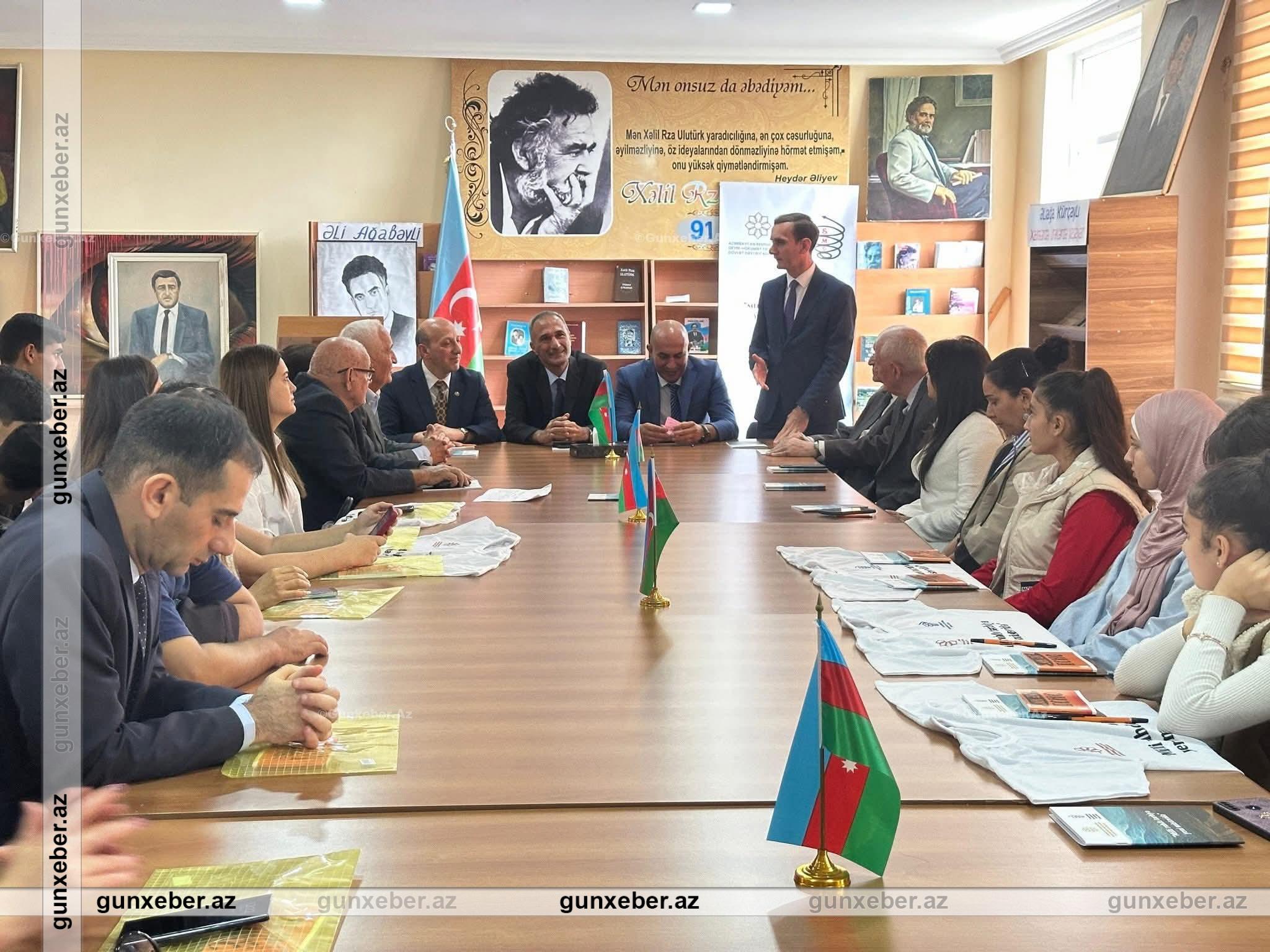 Salyan rayonunda “Konstitusiya və Suverenlik ili” çərçivəsində “Milli ruhda tərbiyə yeni müstəvidə” layihəsi həyata keçirilib