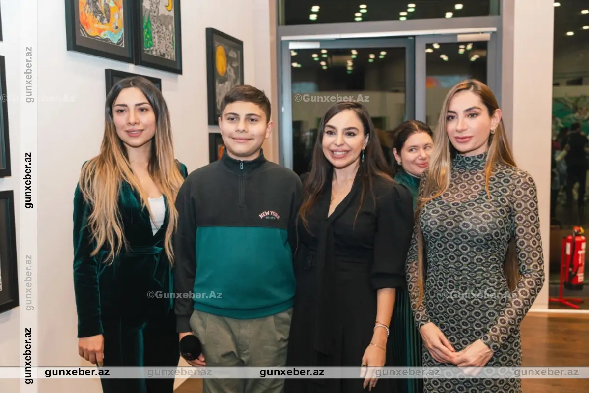 Leyla Əliyeva Berlində MAMA “Ana təbiət” sərgisindən paylaşım etdi